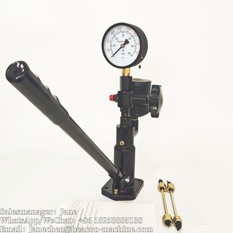 S80H S60H PS400A Калибратор форсунок дизельного двигателя Тестер топливных форсунок Ручной дизельный бустерный насос Работа с тестером Common Rail