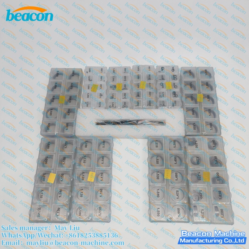 Полный комплект шайб для регулировки расхода топлива форсунок