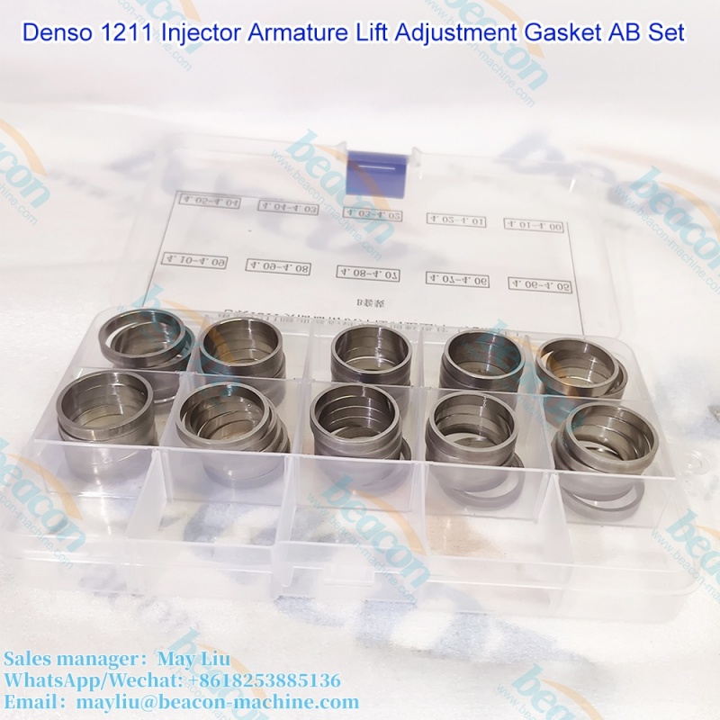 Регулировочные шайбы для регулировки подъема якоря форсунок Denso