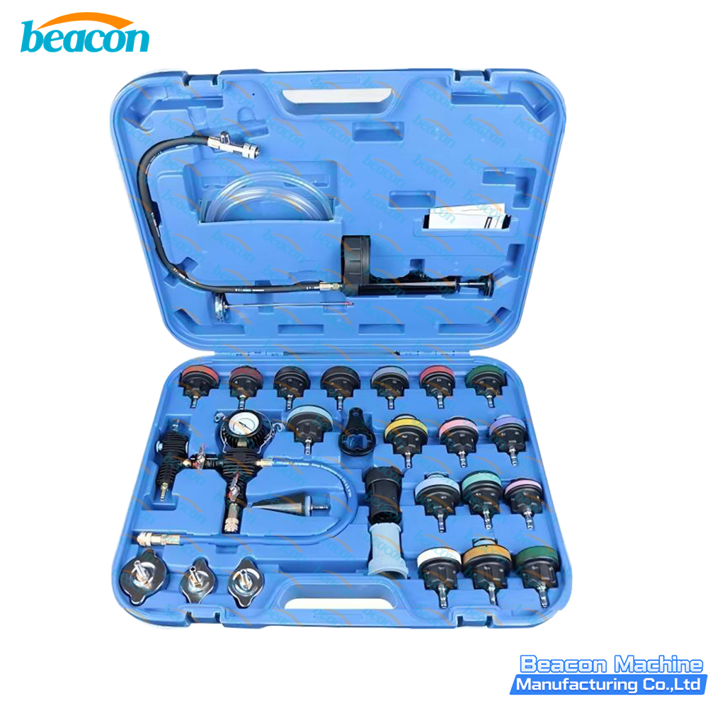 Комплект из 28 приборов для проверки давления охлаждающей жидкости радиатора и заправки системы охлаждения вакуумного типа G6-66