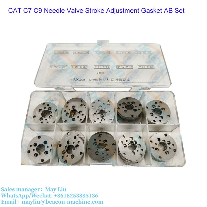 Регулировочные прокладки для клапанов форсунок двигателей CAT C7 C9 C-9